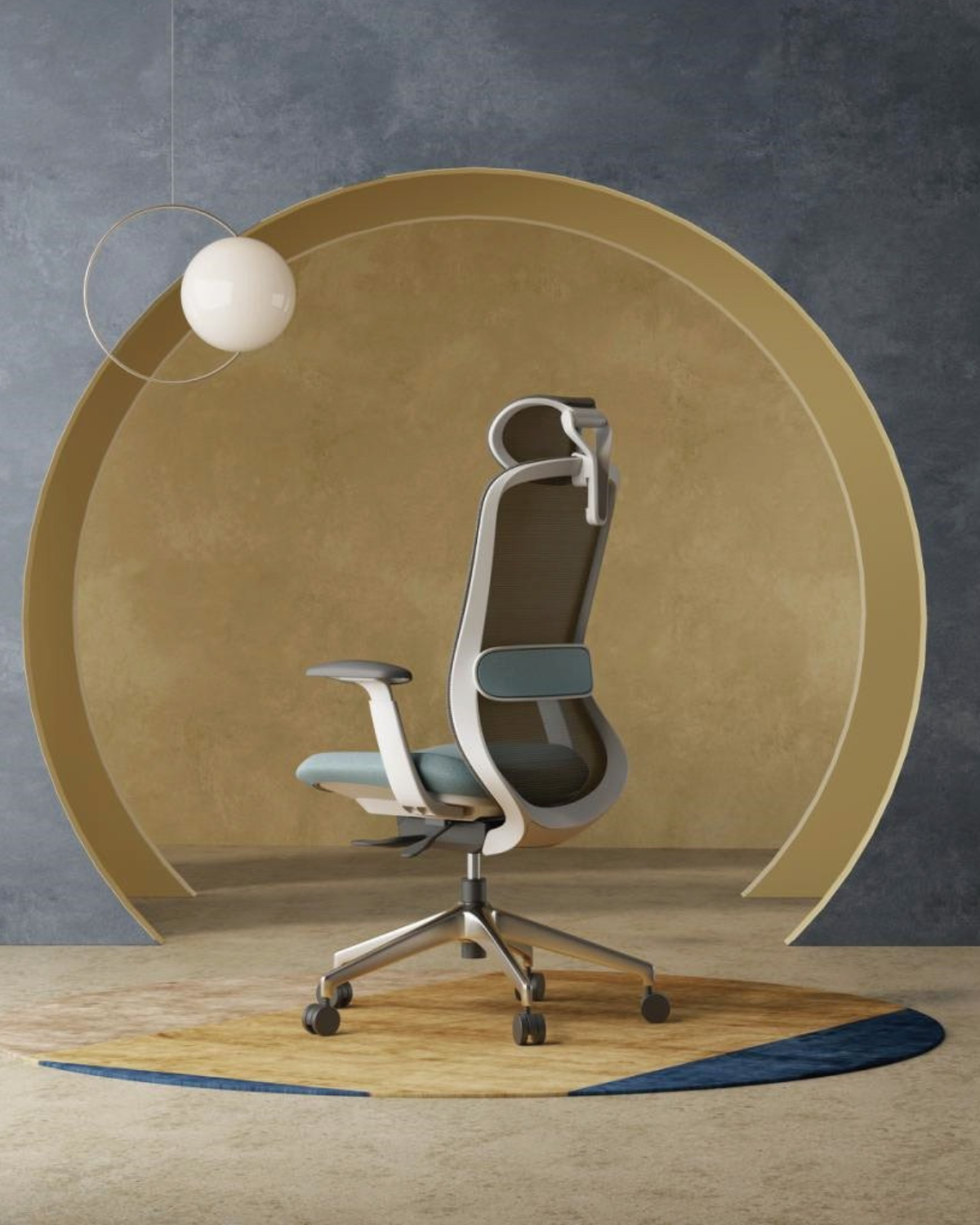 siège de bureau _ BESSEL chaise mesh_Maroc