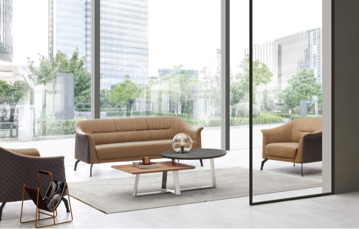 DENVER canapé cuir _ bureau