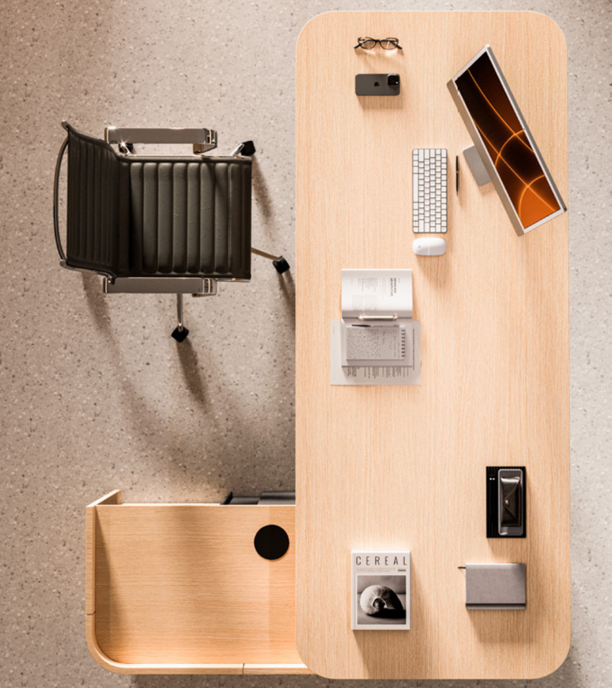 Bureau de direction_bureau ergonomique