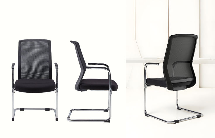 SILLA_fauteuil visiteur_Officio Maroc