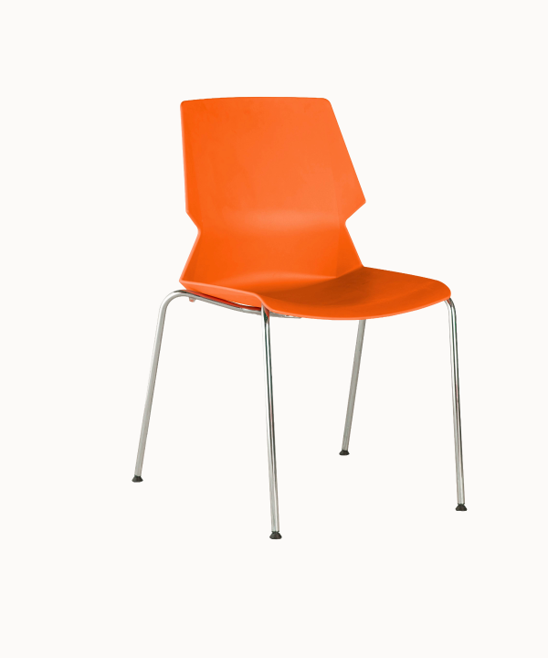 chaise visiteur JULI empilable mobilier de bureau Maroc