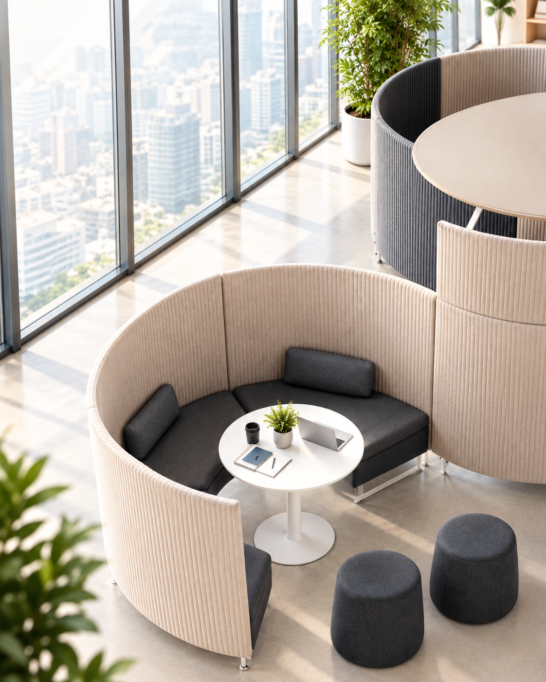 Cloison de bureau